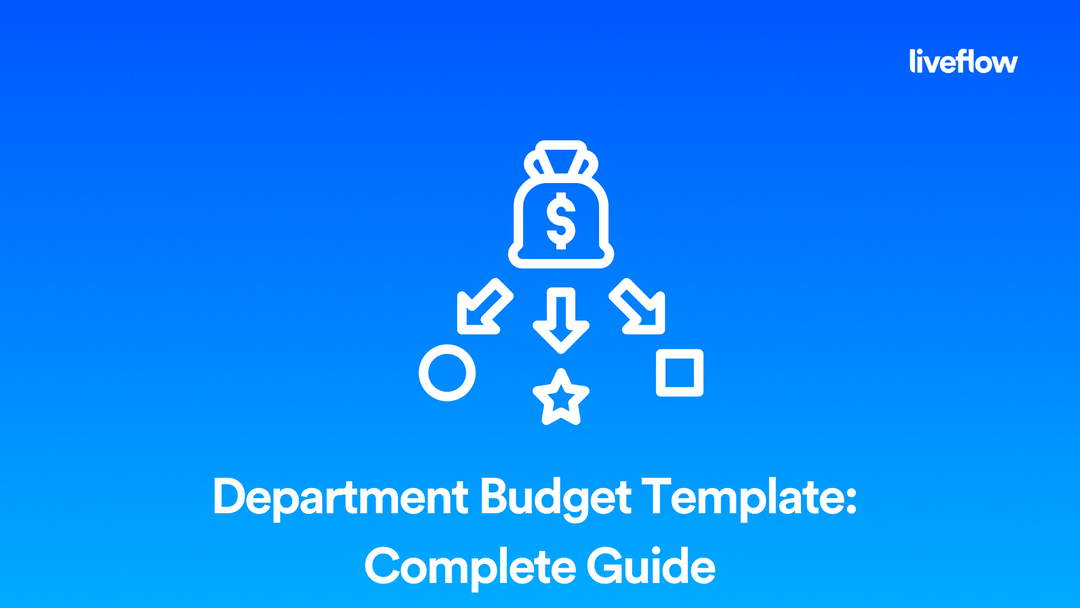 Department Budget Template Complete Guide LiveFlow